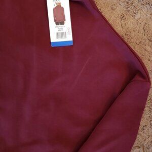 Mock Neck Top Size L by UP! New with tags